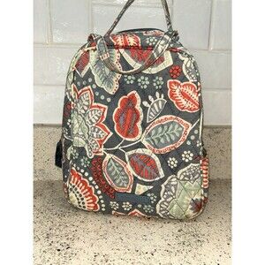Vera Bradley Nomadic Floral Pattern Diamond Stitched Lunchbox
